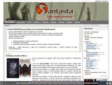 Tablet Screenshot of fantasta.pl
